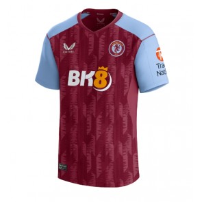 Maillot de foot Aston Villa Domicile 2023-24 Manches Courte